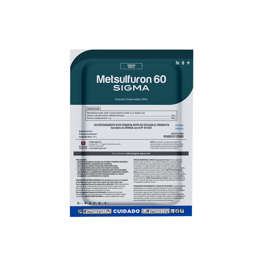 METSULFURON 60 SIGMA